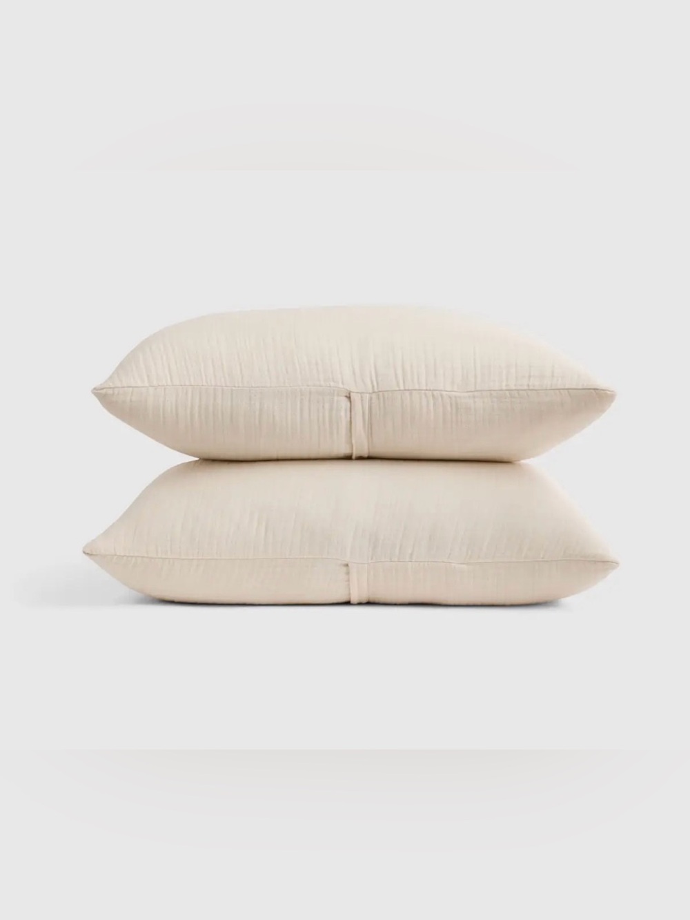 Quince Organic Cotton Standard/Queen   Pillowcase Shams (2 count) - Undyed